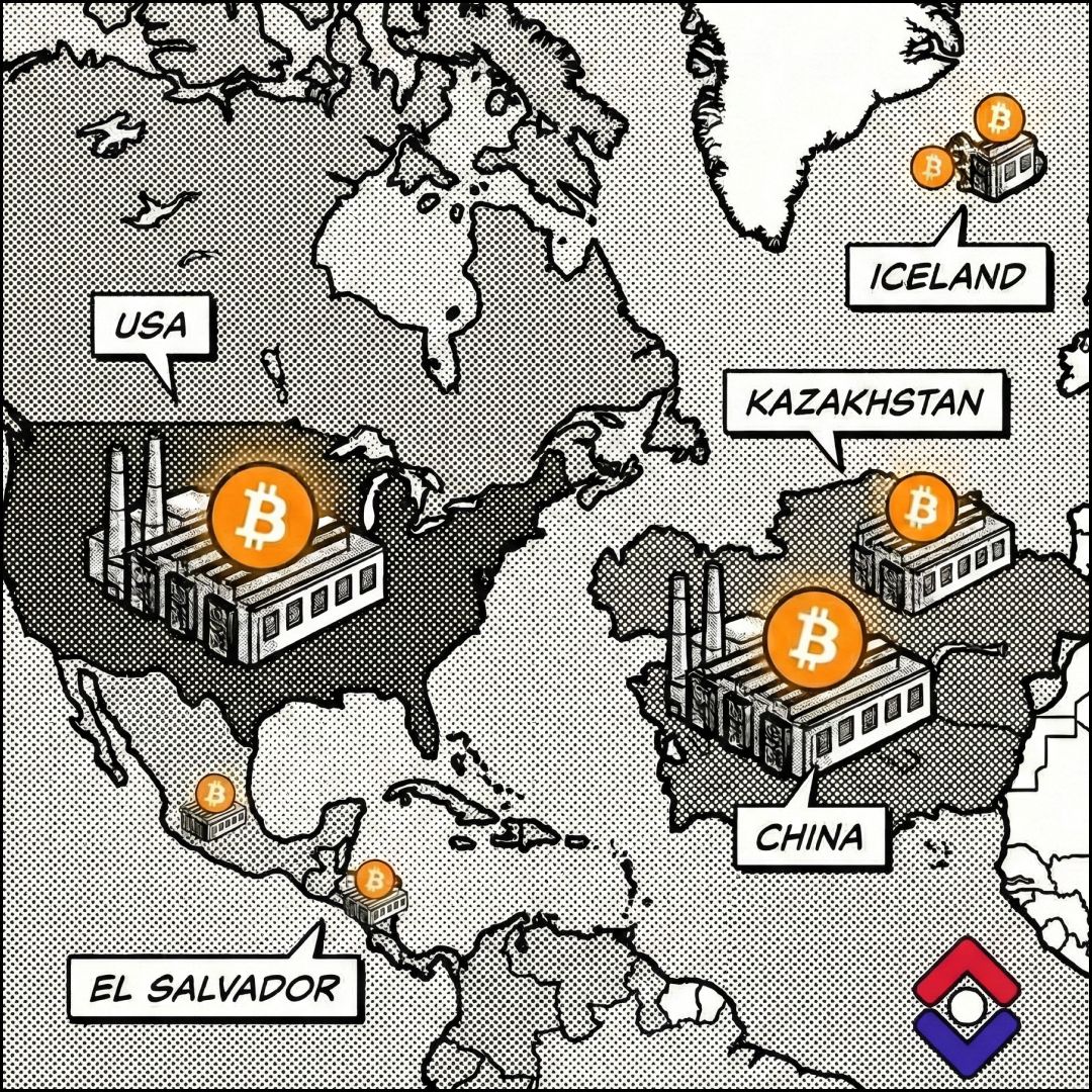Bitcoin Mining by Country - Higher or Lower | More or Less Game