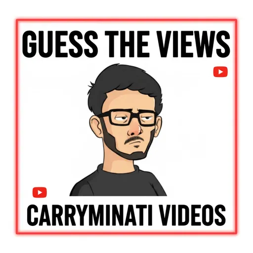 CarryMinati YouTube Video Views Game Thumbnail